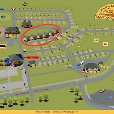 Vanamoisa Caravan Park Saue المظهر الخارجي الصورة