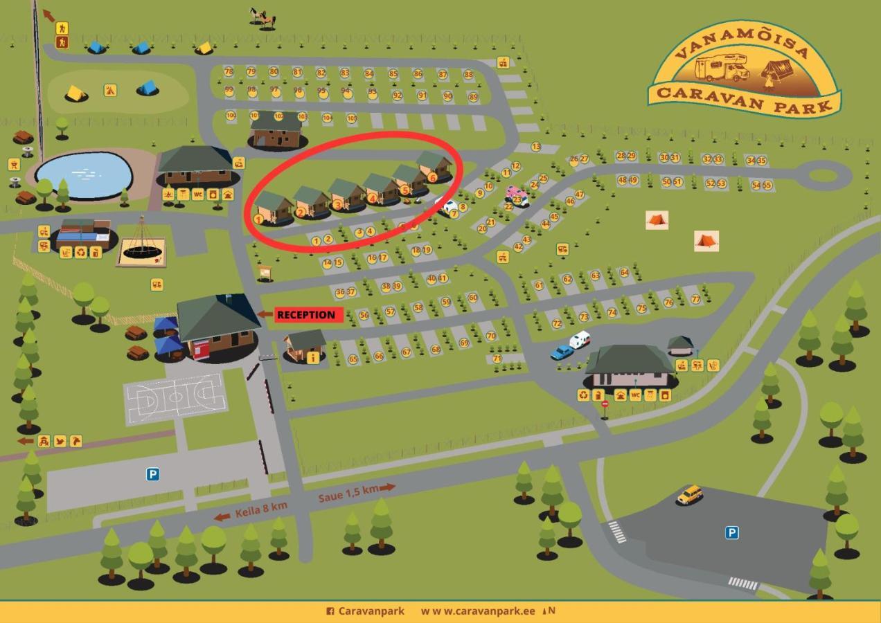Vanamoisa Caravan Park Saue المظهر الخارجي الصورة